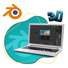 Blender - КИБЕРшкола программирования для детей, компьютерные курсы для школьников, начинающих и подростков - KIBERone г. Реж