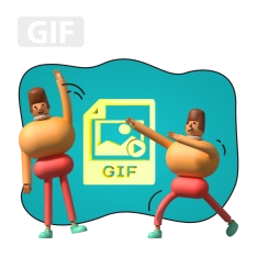 Gif-анимация - КИБЕРшкола программирования для детей, компьютерные курсы для школьников, начинающих и подростков - KIBERone г. Реж