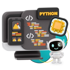 Мой первый сайт с мозгами: Python + AI - КИБЕРшкола программирования для детей, компьютерные курсы для школьников, начинающих и подростков - KIBERone г. Реж