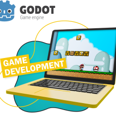 Godot.  Основа создания легендарных игр - КИБЕРшкола программирования для детей, компьютерные курсы для школьников, начинающих и подростков - KIBERone г. Реж