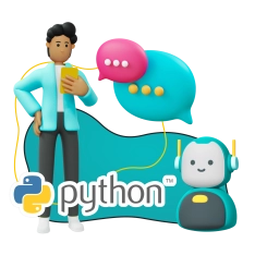 Умный чат-бот на Python на Telegram - КИБЕРшкола программирования для детей, компьютерные курсы для школьников, начинающих и подростков - KIBERone г. Реж