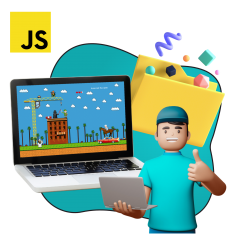 Программирование на JavaScript. Учимся создавать игры! - КИБЕРшкола программирования для детей, компьютерные курсы для школьников, начинающих и подростков - KIBERone г. Реж