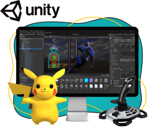 Мир трехмерных игр на Unity 3D - Школа программирования для детей, компьютерные курсы для школьников, начинающих и подростков - KIBERone г. Реж