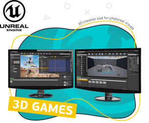 Unreal Engine 4. Игровой движок - Школа программирования для детей, компьютерные курсы для школьников, начинающих и подростков - KIBERone г. Реж