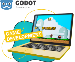 Godot.  Основа создания легендарных игр - КИБЕРшкола программирования для детей, компьютерные курсы для школьников, начинающих и подростков - KIBERone г. Реж